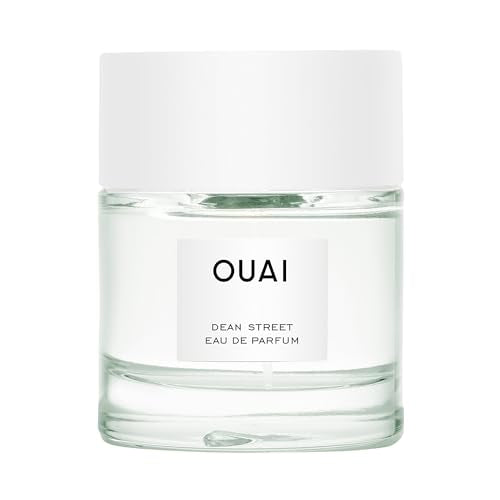 OUAI Dean Street Eau de Parfum - Elegant Womens Perfume for Everyday Wear - Fresh Floral Scent with Notes of Citrus, Apricot, Magnolia and Delicate Hints of Rose and Musk (1.7 Oz)