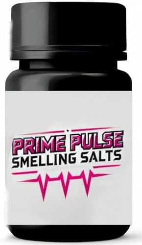 Smelling Salts | Strong Ammonia Inhalant for Athletes | Instant Energy, Focus and Power | Multi-Purpose Smelling Salt for Powerlifting, Football, Hockey and More