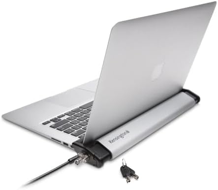 Kensington MacBook and Surface Laptop Locking Station with Keyed Lock Cable, Macbook Locks With 6 Foot Cable, Laptop Security Lock for Macbook Air/Pro, Laptop Locking Cable, K64453WW