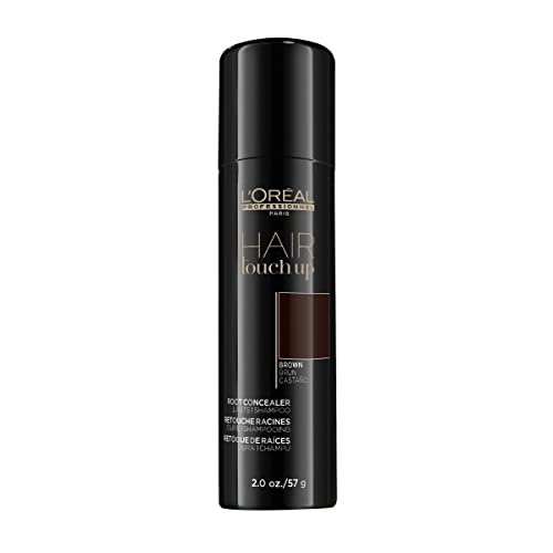L'Oreal Professionnel Hair Touch Up | Root Concealer Spray | Blends and Covers Grey Hair | Does Not Transfer or Smear