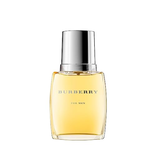 BURBERRY Classic Eau de Toilette – Woody Men's Cologne – With Notes of Bergamot, Fresh Mint, Sandalwood & Amber – Long Lasting Fragrance
