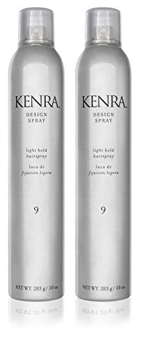Kenra Design Spray 9 | Light Hold Hairspray | Tames Frizz & Flyaways | Lightweight, Brushable Formula | All Hair Types
