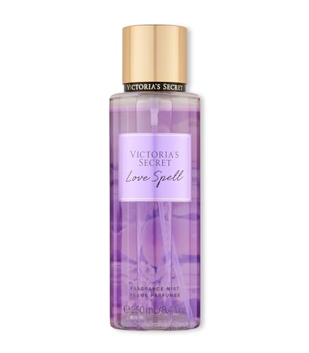 Victoria's Secret Love Spell Mist, Body Spray for Women, Notes of Cherry Blossom and Fresh Peach Fragrance (8.4 oz)