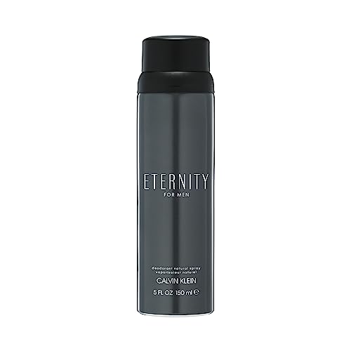 Calvin Klein Eternity Men's Deodorant Spray– With Notes of Mandarin, Sage, Cedarwood & Amber – 5.3 fl oz.