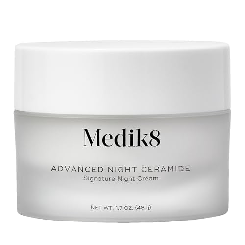 Medik8 Advanced Night Ceramide - Plumping, Hydrating Night Cream for Face - Face Moisturizer with Skin Tightening Ceramides and Antioxidants - 1.7 oz