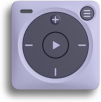 Mighty 3 Spotify & Amazon Music Player - Compatible with Bluetooth & Wired Headphones - 1,000+ Song Storage - Screen Free Music Player - No Phone Needed - (Lavender)