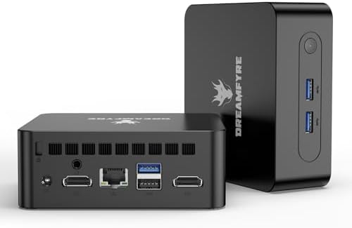 N100 Mini PC, 16GB RAM 512GB M.2 SSD Mini computer, Alder Lake N100(up to 3.4 GHz) Mini Desktop Computers, Micro PC with 4K Dual Display,WiFi 5/BT4.2/USB3.2/Gigabit Ethernet/VESA for Business Office