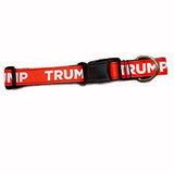 Trump Themed Dog Collars Adjustable 2 Sizes Made in USA!!