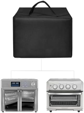 Air Fryer Cover Toaster Oven Cover Heat-Resistant Waterproof Nylon Cover Compatible with Cuisinart Air Fryer TOA-70/Kalorik MAXX Digital Air Fryer Oven /Cuisinart Toaster Oven Air Fryer