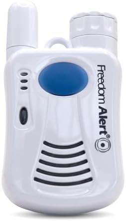 Freedom Alert, Landline Personal Emergency Device, 2-Way Call with Family and Police for Home Safety, Device for Seniors and The Elderly
