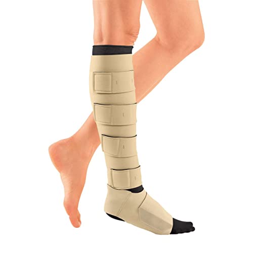 CircAid Juxtafit Essentials Lower Leg Long Beige Medium Full Calf