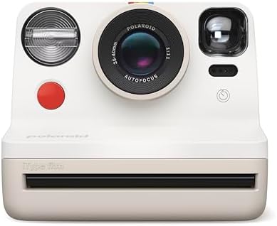 Polaroid Now 2nd Generation I-Type Instant Film Camera - Vintage White (9130)