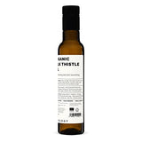 100% Organic Milk Thistle Oil 8.5 fl oz - Cold-Pressed - Premium Quality - High in Vitamin E - Detoxifying - Straight from Farm - Non GMO - No Additives or Preservatives - Recyclable Glass Bottle