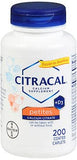 Citracal Petites with Vitamin D3, 200-Count (Pack of 4 (200 tabs ea))