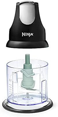 Ninja Food Chopper Express Chop with 200-Watt, 16-Ounce Bowl for Mincing, Chopping, Grinding, Blending and Meal Prep (NJ110GR)