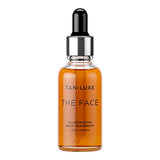 TAN-LUXE The Face - Illuminating Self-Tan Drops to Create Your Own Self Tanner, 30ml - Cruelty & Toxin Free - Light/Medium