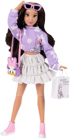Disney ILY 4EVER Fashion Dolls Inspired by Daisy 11.5" Tall with 13 Points of Articulation, Glittery Mickey Ring Included for You!