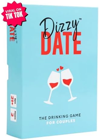 Beer Pressure Dizzy Date - The Card Game For Date Nights and Parties. Perfect Couples Gift!
