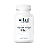 Vital Nutrients Ultra Pure Vegan Omega SPM + | Specialized Pro Resolving Mediators to Support Immune System | DHA and DHA Fatty Acids | Plant-Based algal Oil | Burpless Supplement | 90 Mini Softgels