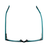 Sofia Vergara x Foster Grant Women's Alicia Reading Glasses Rectangular, Crystal Teal, 50 mm  (+ 2.75)