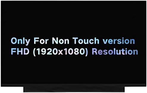 14" Screen Replacement for ASUS ROG Zephyrus G14 GA401 GA401I GA401Q GA401QM GA401IV LCD Screen Replacement Panel 144Hz 40 Pin FHD 1920x1080