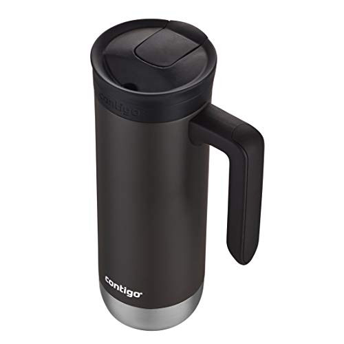 Contigo Superior 2.0 Stainless Steel Travel Mug with Handle with SNAPSEAL Lid, 20oz.