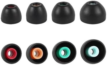 4 Pairs Ear Tips for Sony TrueWireless Earbuds - New Sony XM5, WF-1000XM5, WF-1000XM4, WF-1000XM3, WF-XB700, Ultimate Comfort | Unshakeable Fit | Black