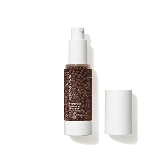 jane iredale HydroPure Tinted Serum, Hydrating, Sheer-Coverage Formula Helps Plump, Soothe, Blur Lines and Even Skin Tone with Hyaluronic Acid + CoQ10