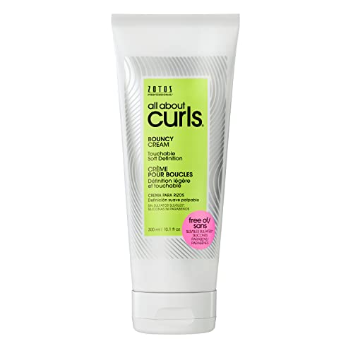 ALL ABOUT CURLS Bouncy Cream | Touchable Soft Definition | Define, Moisturize, De-Frizz | All Curly Hair Types