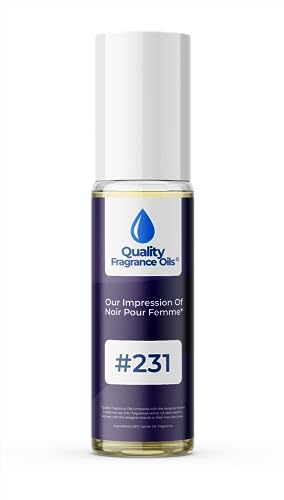 Quality Fragrance Oils' Impression #231, Inspired by Noir Pour Femme (10ml Roll On)