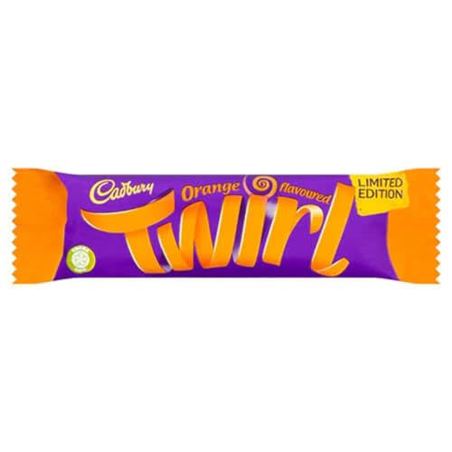 6 x Cadbury Twirl Orange Limited Edition Chocolate Bars