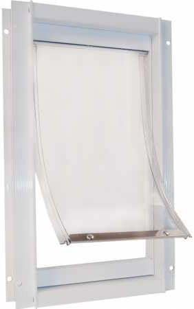 Ideal Pet Products Clear Vinyl Replacement Flap, Small, 5" x 7" Flap Size