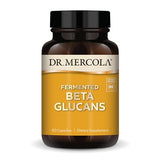 Dr. Mercola Fermented Beta Glucans, 30 Servings (60 Capsules), Dietary Supplement, Immune Support, Non-GMO, NSF Contents Certified