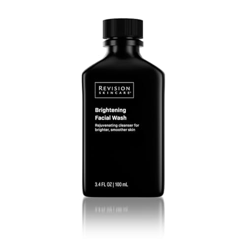 Revision Skincare Brightening Facial Wash, Exfoliating Face Cleanser with Vitamin C and Vitamin E