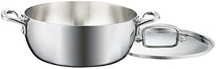 Cuisinart French Classic Tri-Ply Stainless 4.5-Quart Dutch Oven with Cover