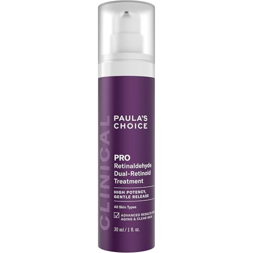 Paula’s Choice Pro Retinaldehyde Dual-Retinoid Advanced Treatment, High Potency Anti-Aging Serum for Breakout-Prone Skin, Radiance & Rough, Bumpy Texture, Fragrance-Free