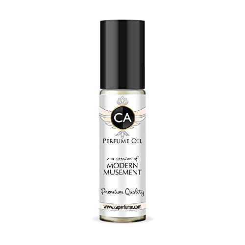 CA Perfume Impression of Estee L. Modern Musement For Women Replica Fragrance Body Oil Dupes Alcohol-Free Essential Aromatherapy Sample Travel Size Concentrated Long Lasting Roll-On 0.3 Fl Oz/10ml
