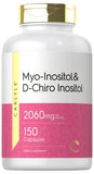 Carlyle Myo-Inositol and D-Chiro Inositol 2060mg | 150 Capsules | Non-GMO, Gluten Free Supplement