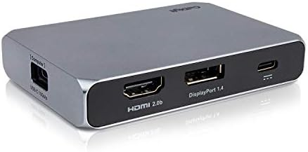 CalDigit USB-C 10Gb/s SOHO Dock - Up to 4K 60Hz, HDMI 2.0b, DisplayPort 1.4, 10Gb/s USB A & USB C, UHS-II microSD and SD Card Readers, Bus Power and Passthrough Charging, Steam Deck Compatible