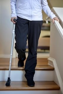 The 3rd Foot Cane is Patented to Maintain Balance, Stability, Upright Posture & Alignment for Men, Women & Seniors Best Drop Foot & Rehab Cane