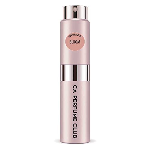 CA Perfume Impression of Bloom For Women Replica Version Fragrance Dupes Concentrated Long Lasting Eau de Parfum Spray Refillable Atomizer Bottle 0.27 Fl Oz/ 8ml