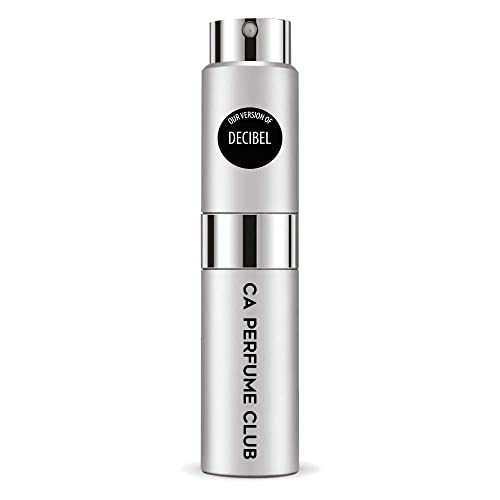 CA Perfume Impression of Decibel For Men Replica Version Fragrance Dupes Concentrated Long Lasting Eau de Parfum Spray Refillable Atomizer Bottle 0.27 Fl Oz/ 8ml