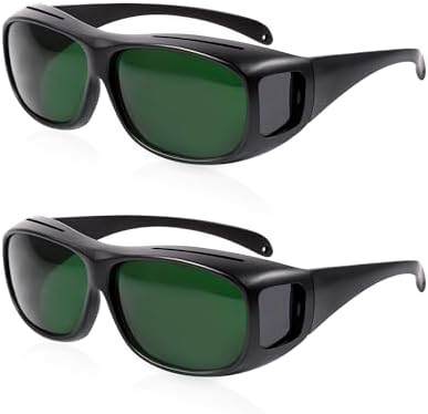 LIGHTMEUP Red Light Therapy Glasses Eye Protection for Infrared & LED Light Sessions Lightweight Goggles