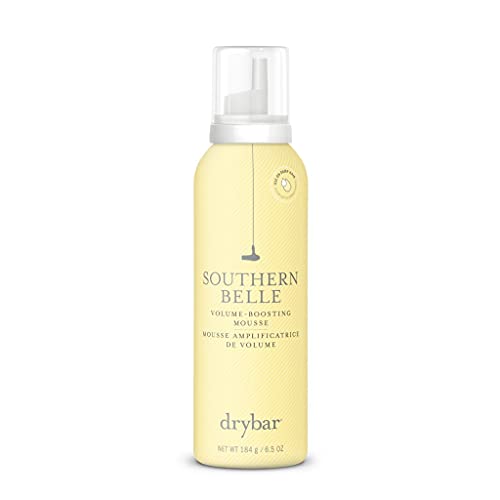 Drybar Southern Belle Volume - Boosting Mousse | Prevents Frizz & Damage, Smoothes Hair, and Provides Shine for Long-Lasting Body & Style