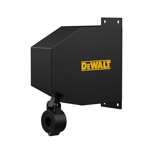 DEWALT Universal EV Charger Retractable Cable Management System, Wall or Ceiling Mounted, Works with EV Charging Cables up to 48 Amps, Heavy-Duty Commercial Grade, for Indoor/Outdoor Use