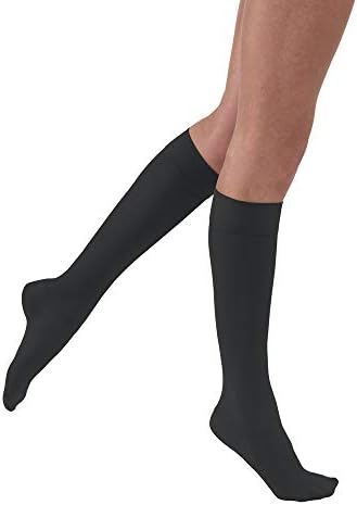 BSN Medical 119541 Jobst Ultra Sheer Compression Stocking, Knee High, 20-30 mmHG, Closed Toe, X-Large, Anthracite