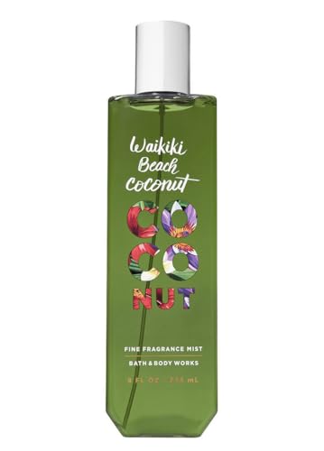 Bath & Body Works Waikiki Beach Coconut 8.0 oz Fine Fragrance Mist