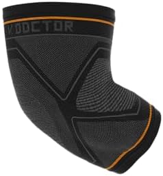 Shock Doctor Compression Knit Elbow Sleeve with Gel Support