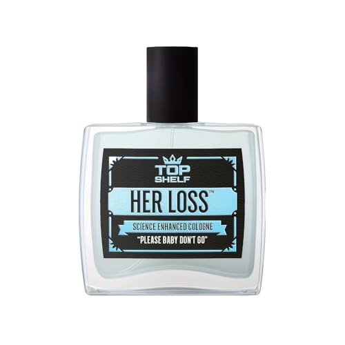 3.3 oz. Premium Her Loss Men's Fragrance, Men's Fragrance with Pheromones, Hypnosis 2.0 Men's Fragrance, Men's Pheromone Fragrance, Her Loss Scientifically Enhanced Fragrance for Men