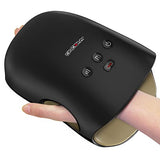 CINCOM Mothers Day Gifts - Cordless Hand Massager with Heat and Compression for Arthritis and Carpal Tunnel(FSA or HSA Eligible) (Black)
